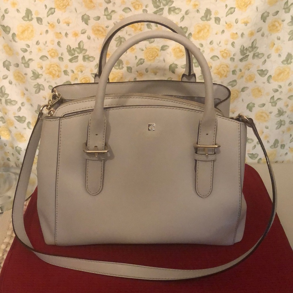 Kate Spade Dove Gray Purse